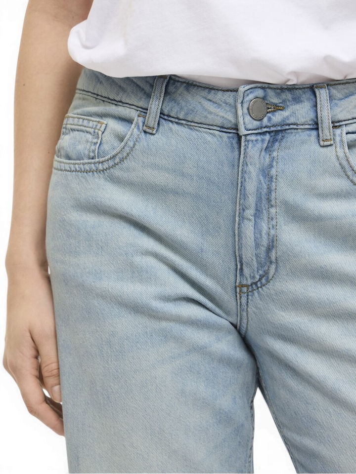 Blauwe loose fit jeans Vipalma Vila