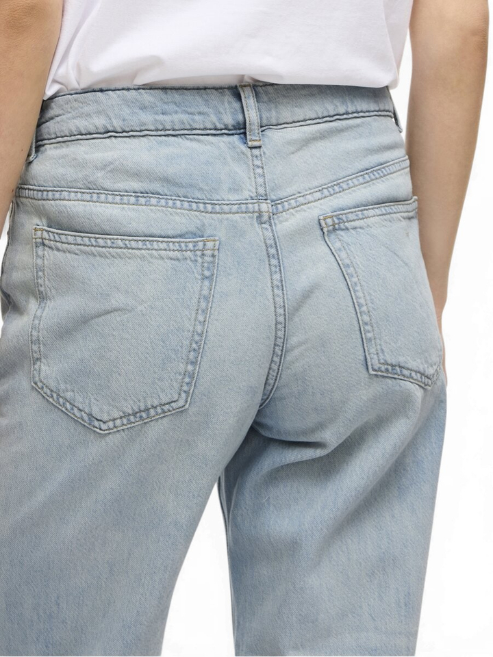Blauwe loose fit jeans Vipalma Vila