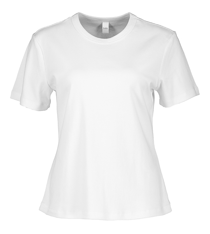 Ecru t-shirts met korte mouwen Cally Y.A.S 