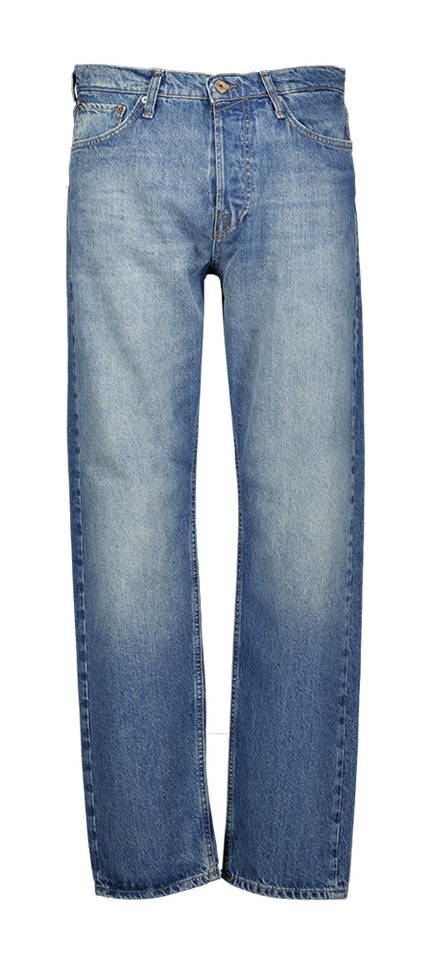 Blauwe straight jeans Chris Jack & Jones 