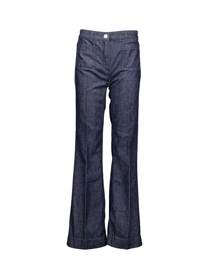 Blauwe flared jeans Lee AC