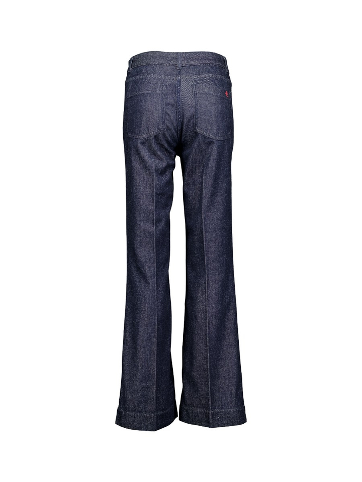 Blauwe flared jeans Lee AC