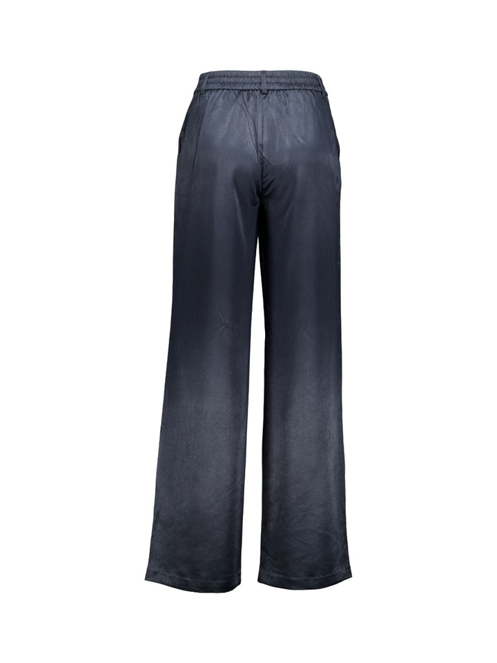 Dark navy wijde lange broek Lotak AC