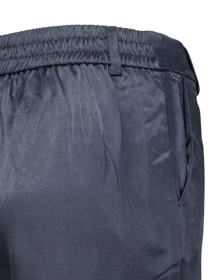 Dark navy wijde lange broek Lotak AC