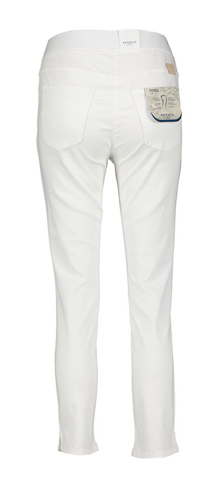 Midden blauwe jeans met elastiek Pamina Raphaela 