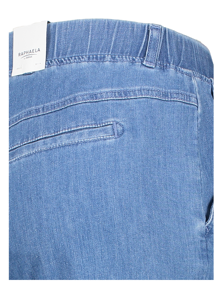 Blauwe flared fit jeans met elastiek Pam Flair Raphaela 