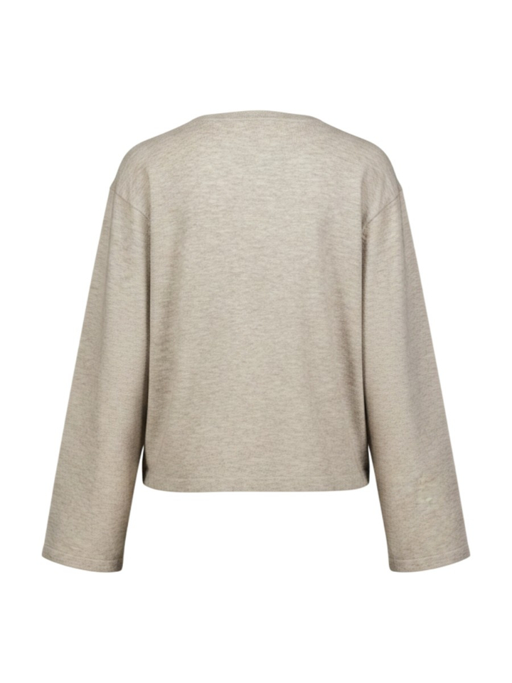 Beige Melange trui Wero Boii