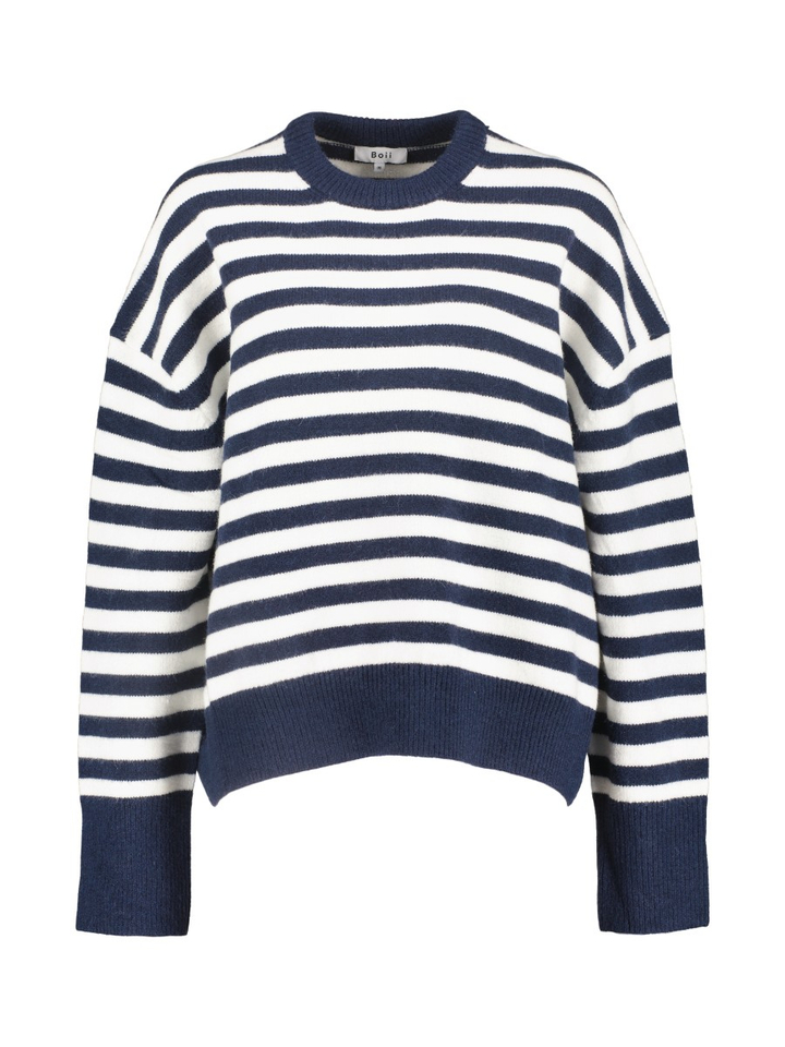 Blauw wit gestreepte trui Olol Boii 