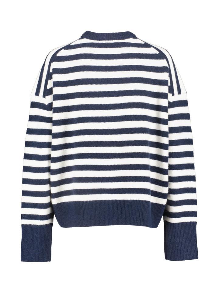 Blauw wit gestreepte trui Olol Boii 