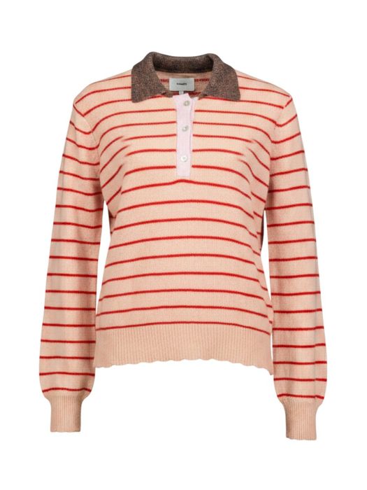 Roze gestreepte trui Lucinda stripe Numph