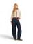 Donkerblauwe high rise barrel jeans Amsterdam Nümph