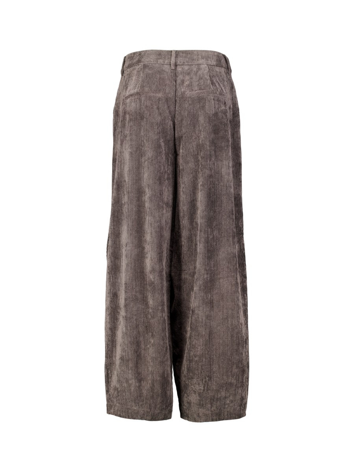 Bruine barrel broek CELISE Numph