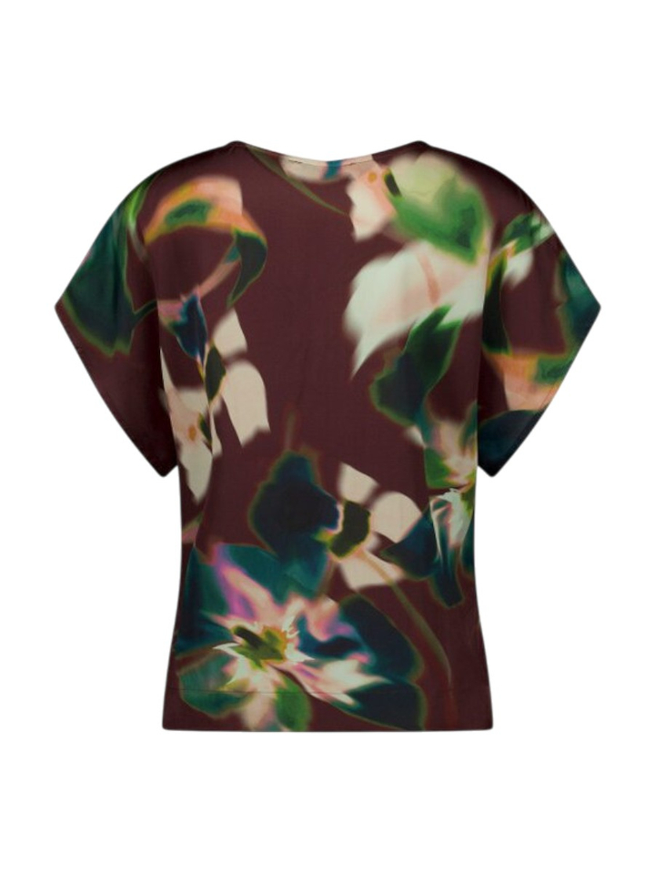 Multicolor bloes met bloemenprint Jutta Studio Anneloes 