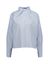 Lichtblauwe blouse met detail aan de hals Vancouver March23 