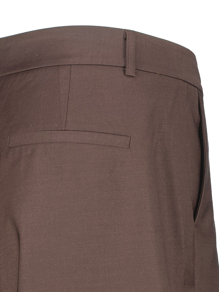 Bruine geklede broek Edith March23