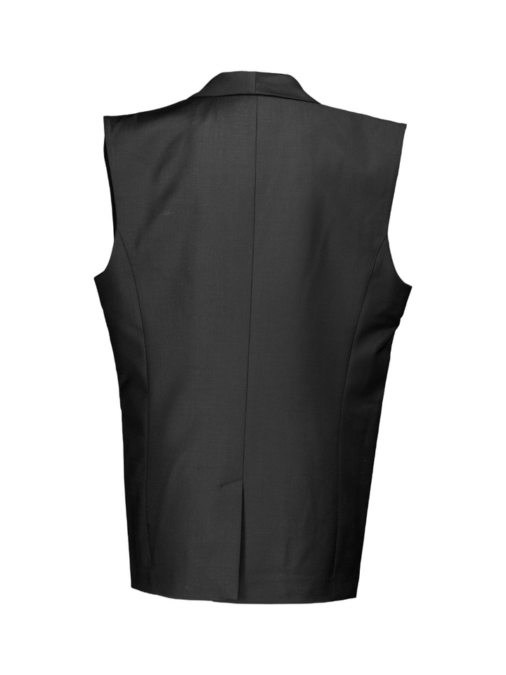 Zwarte blazer zonder mouwen Geneva March23 
