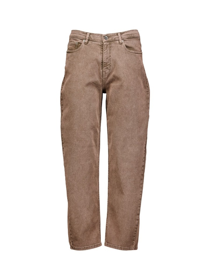 Bruine loose fit jeans Lima March23