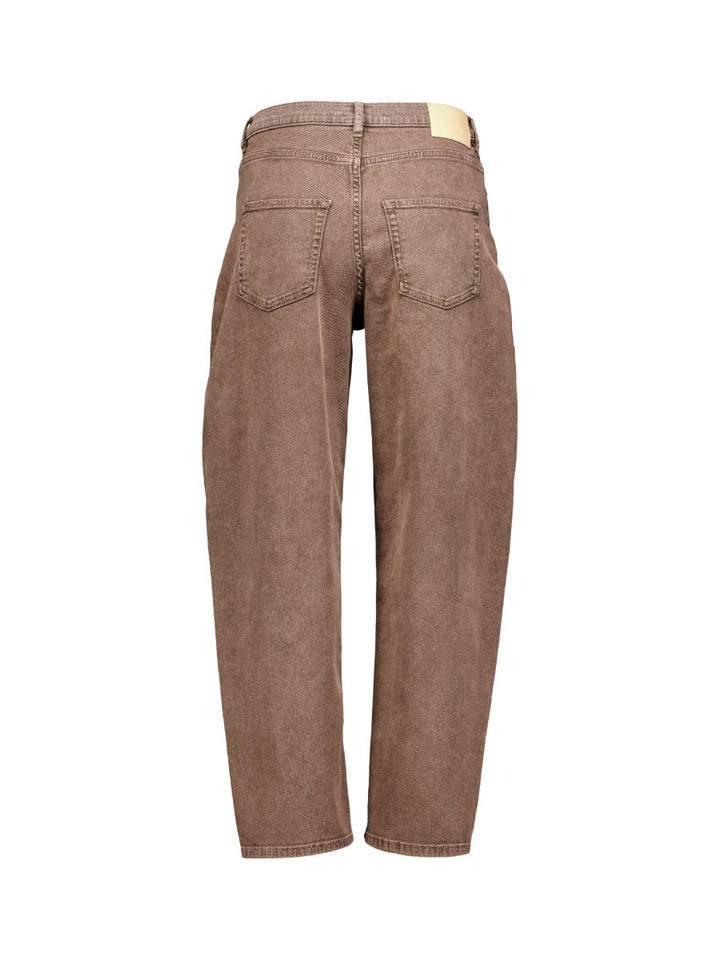 Bruine loose fit jeans Lima March23
