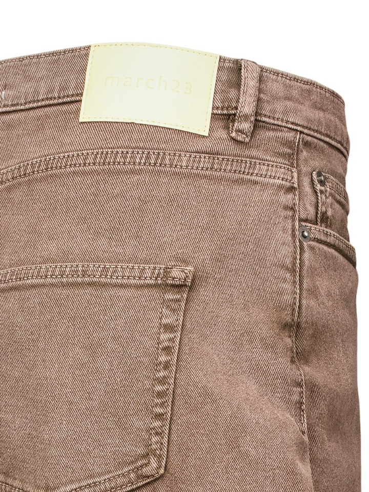 Bruine loose fit jeans Lima March23