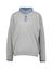 Grijze pull met denim kraag Rules The Label