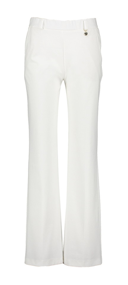 Ecru flared broek Lillyth Brax 