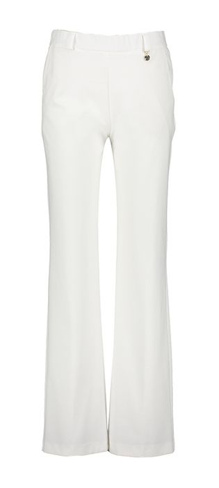 Ecru flared broek Lillyth Brax