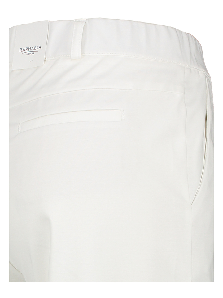 Ecru flared broek Lillyth Brax 