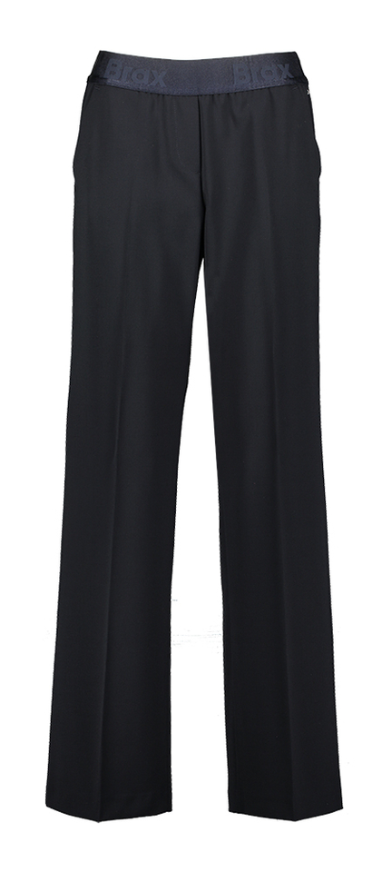 Blauwe wide leg broek Maine Brax 