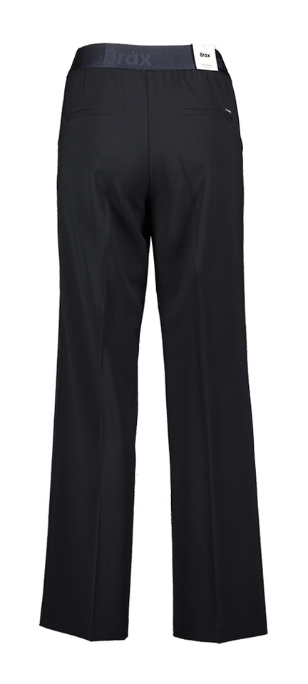 Blauwe wide leg broek Maine Brax 