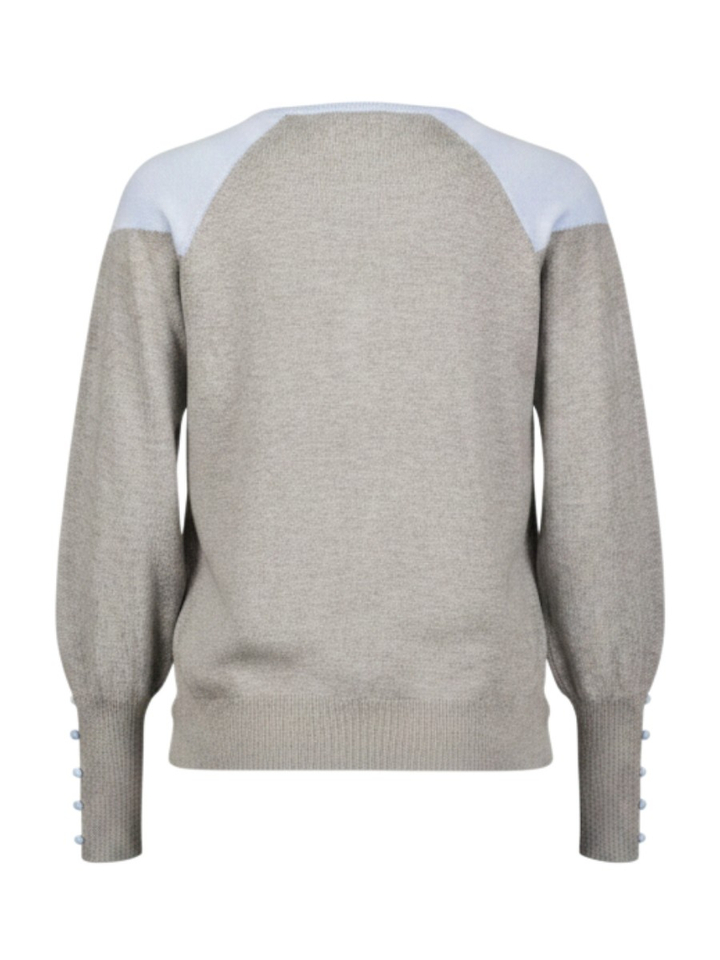 Pull met strikdetail Leo & Ugo