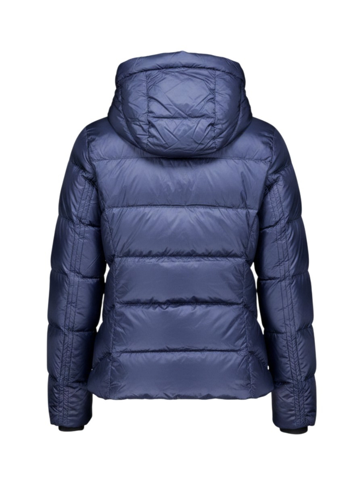 Blauwe puffer jas met kap Winnipeg Reset