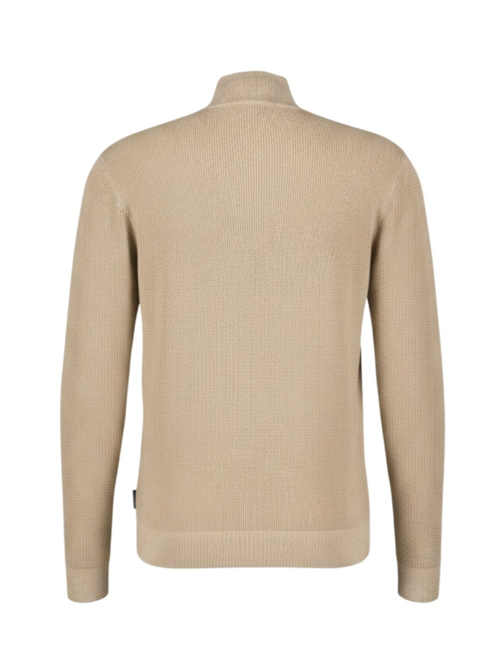 Beige trui met ritssluiting Dominic Saint Steve