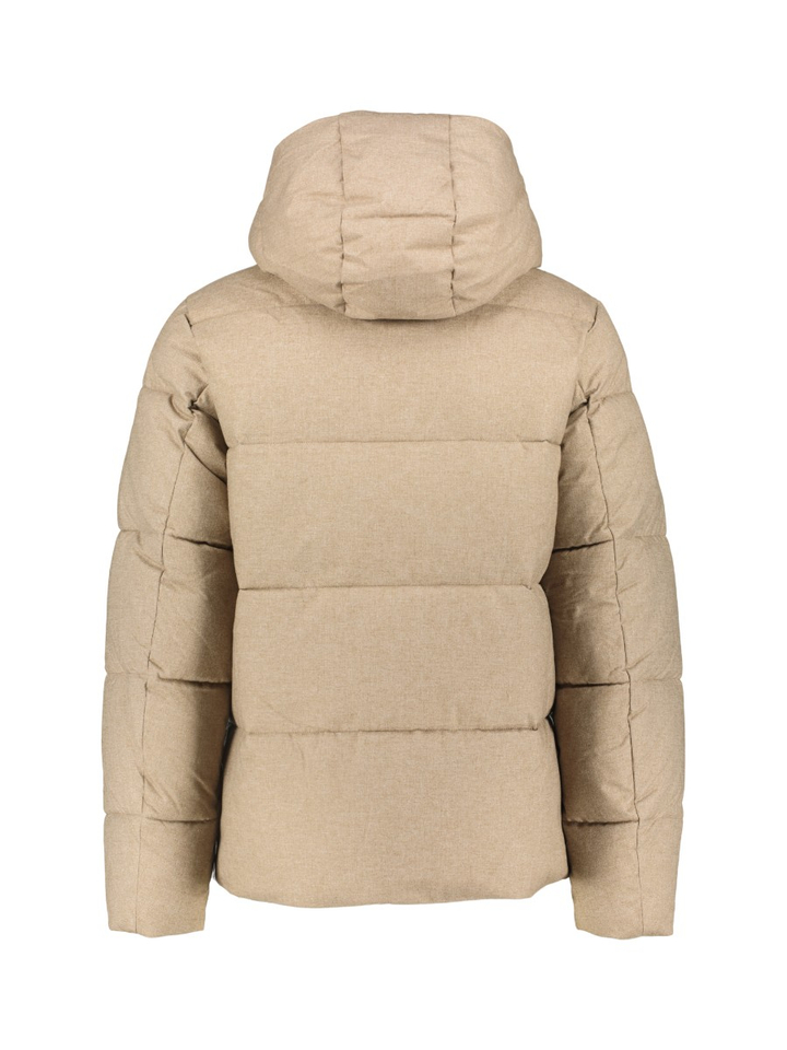 Beige puffer jas Bjarne Elvine