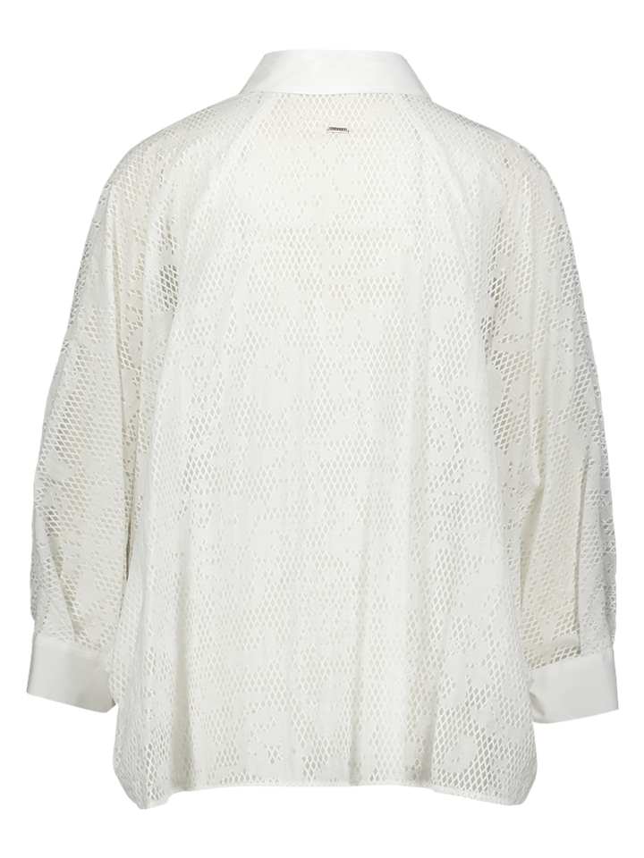 Witte transparante blouse Hirina Xandres