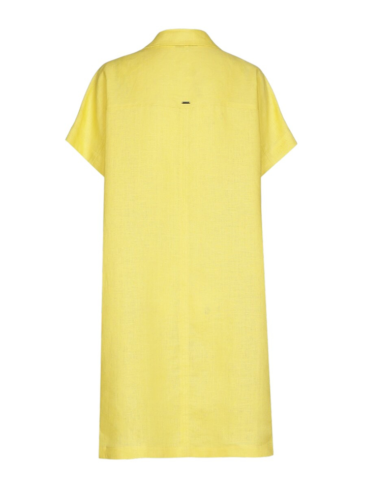 Geel linnen casual kleed Karian Xandres 
