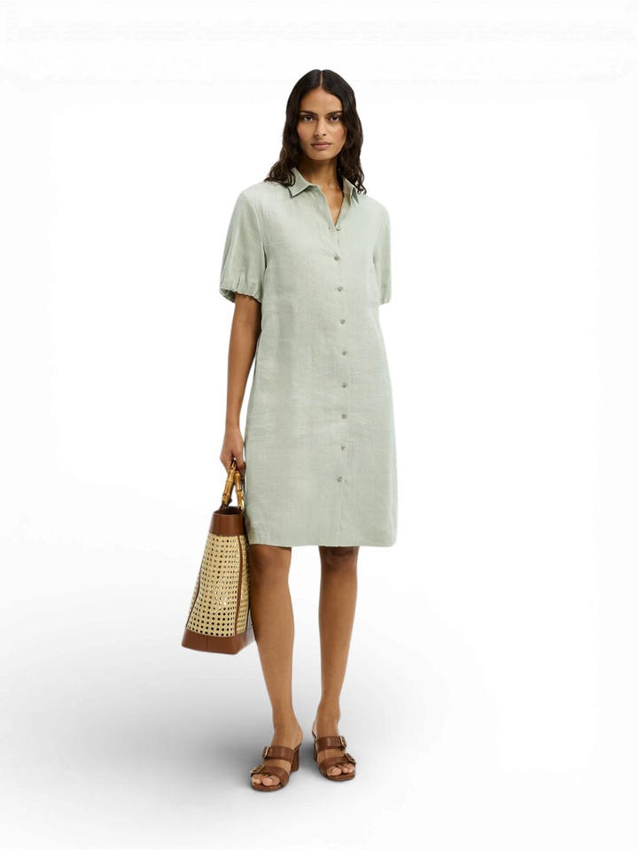 Groen hemdkleed Kelie Xandres 