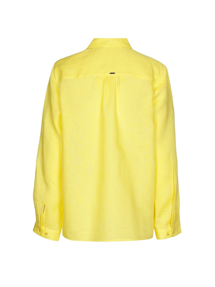 Gele blouse met knoopsluiting Hulja Xandres