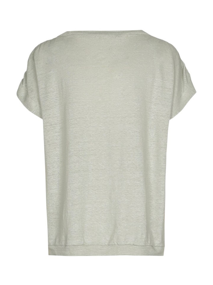 Groene t-shirts met ronde hals Hillal Xandres