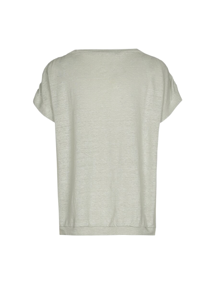 Groene t-shirts met ronde hals Hillal Xandres