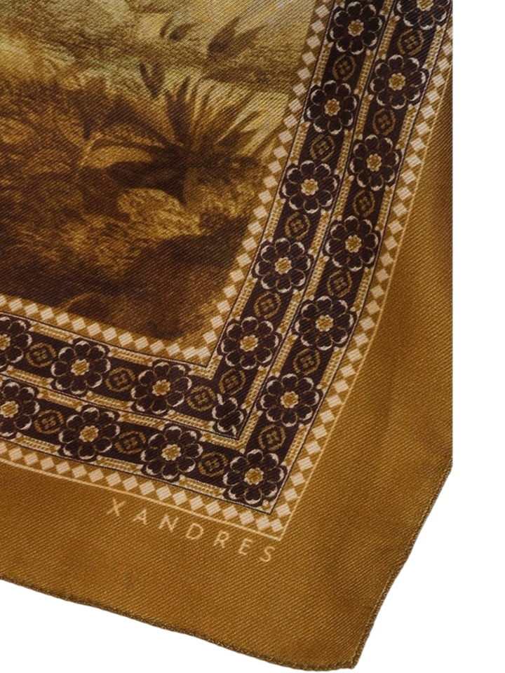 Sjaal met palmboomprint Xandres 