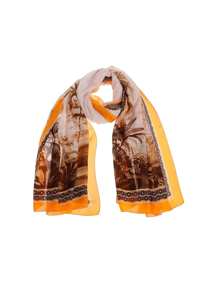 SJaal met palmboomprint Xandres