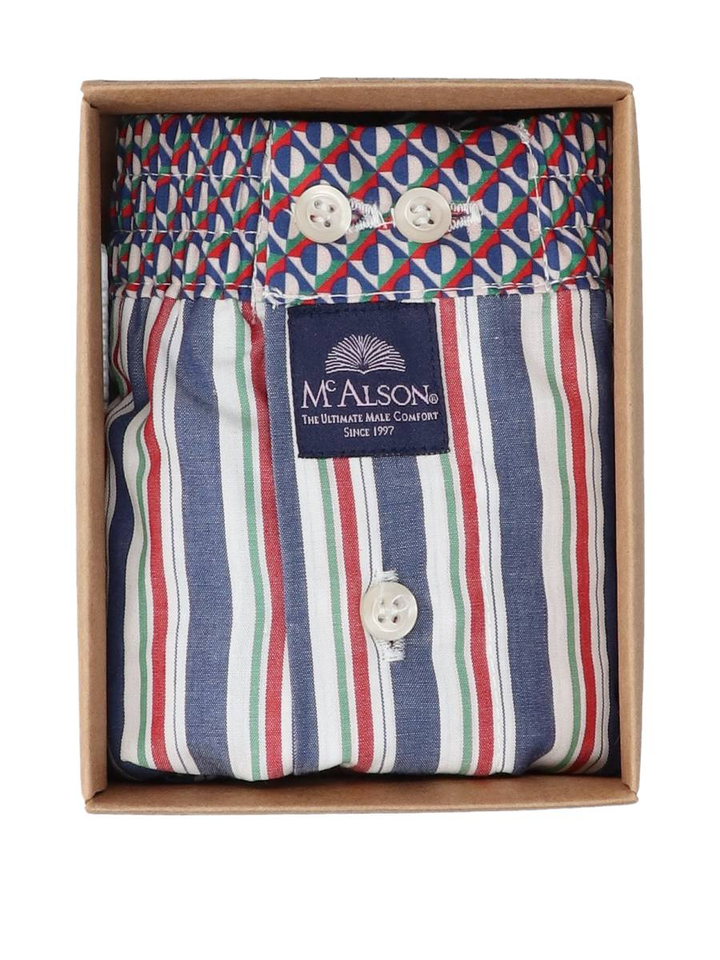 Multicolor gestreepte boxershort Mc Alson