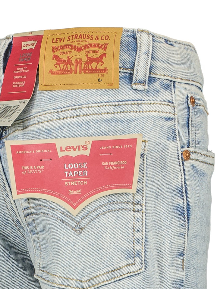 Baby blue loose fit tapered jeans Levi's