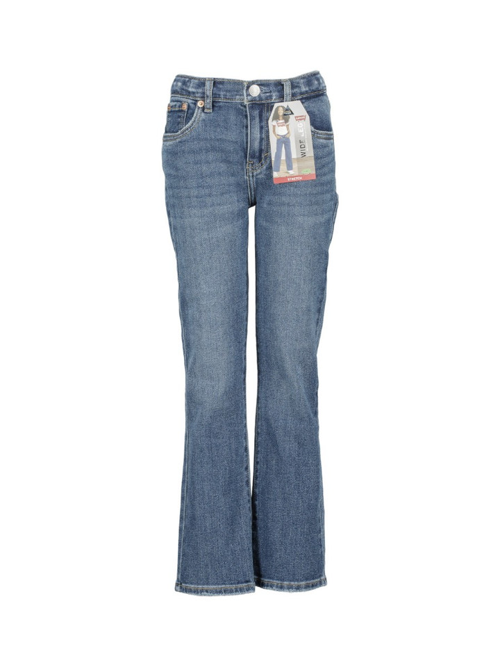 Blauwe wide leg jeans Levi's