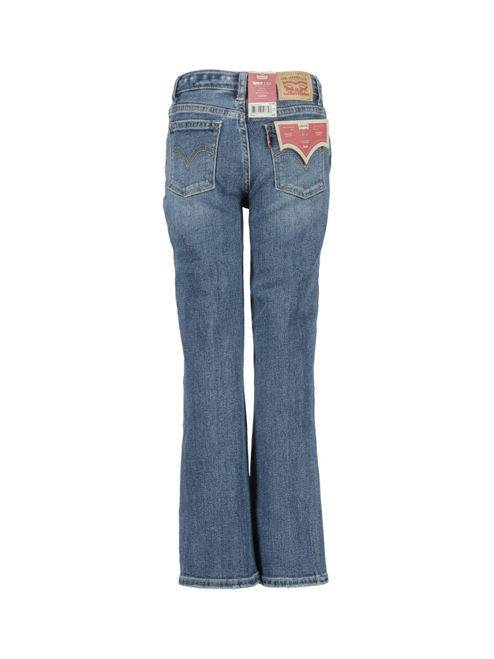 Blauwe wide leg jeans Levi's