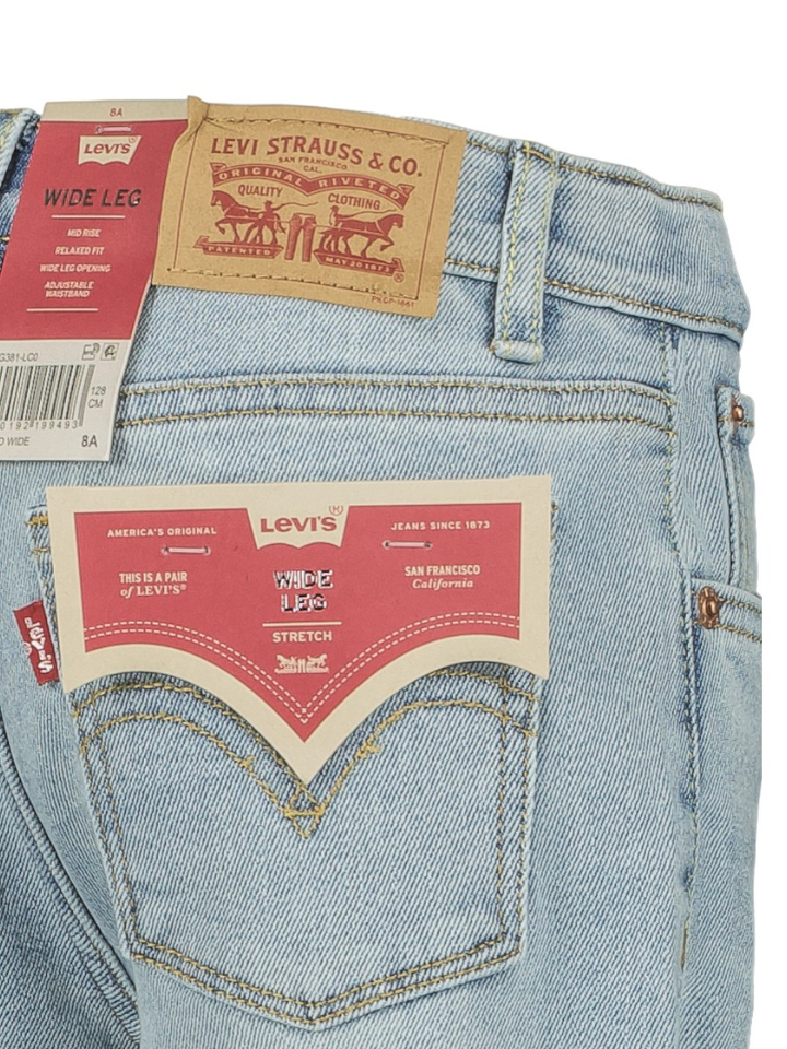 Blauwe wide leg jeans Lev'is