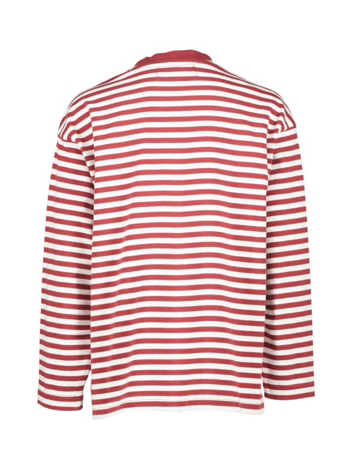Wild rouge sweater met strepen Hogan Circle Of Trust 
