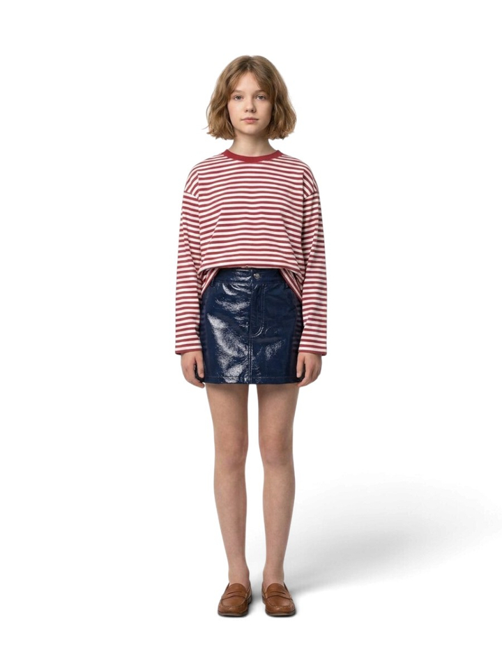 Wild rouge sweater met strepen Hogan Circle Of Trust