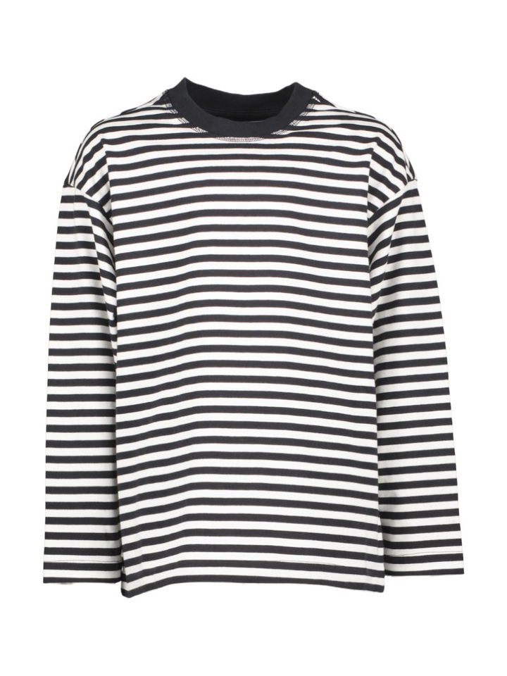 Graphite sweater met strepen Hogan Circle Of Trust