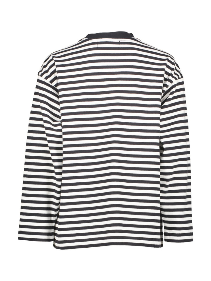 Graphite sweater met strepen Hogan Circle Of Trust